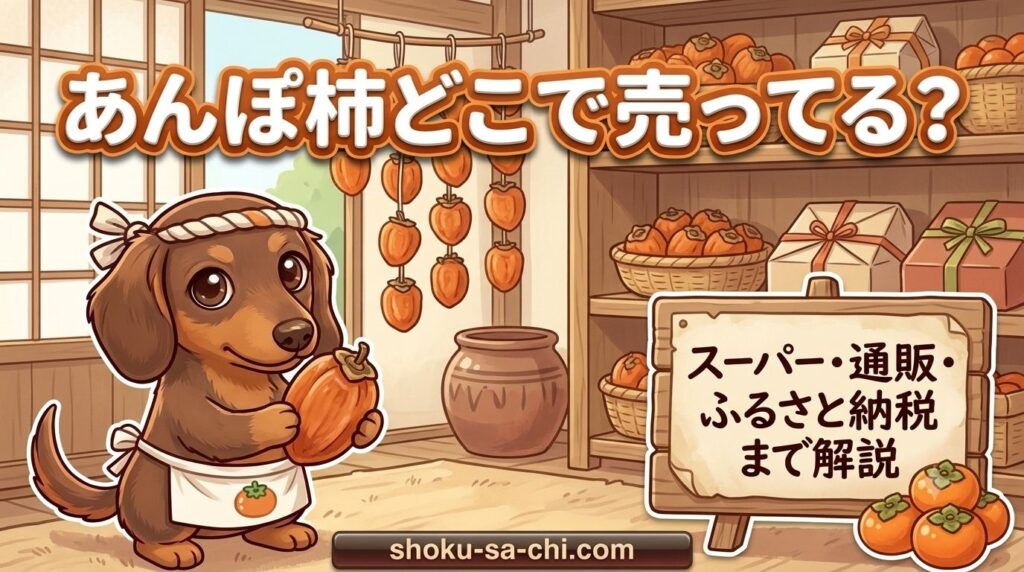 あんぽ柿どこで売ってる