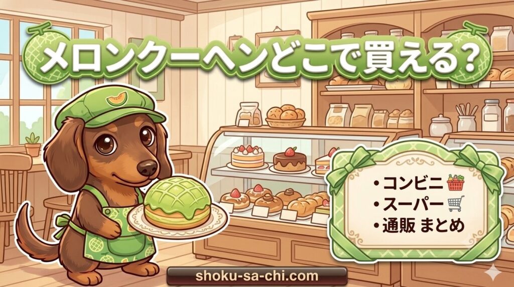 メロンクーヘン どこで買える