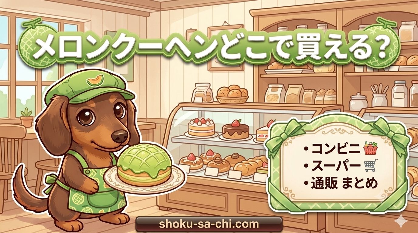 メロンクーヘン どこで買える
